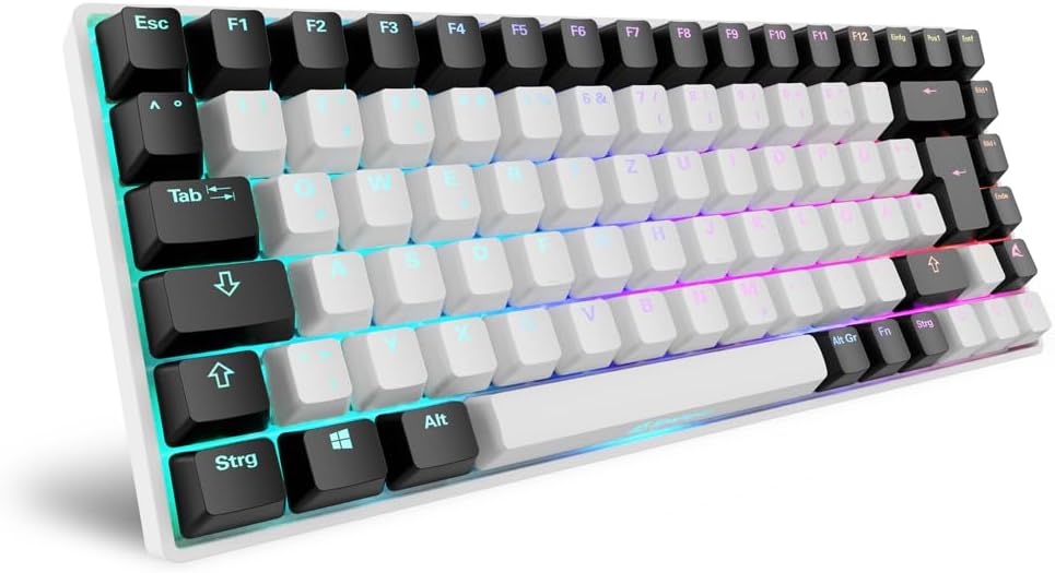 Detalle 2 de Sharkoon Skiller SGK50 S3 75% Gaming-Tastatur ⌨
