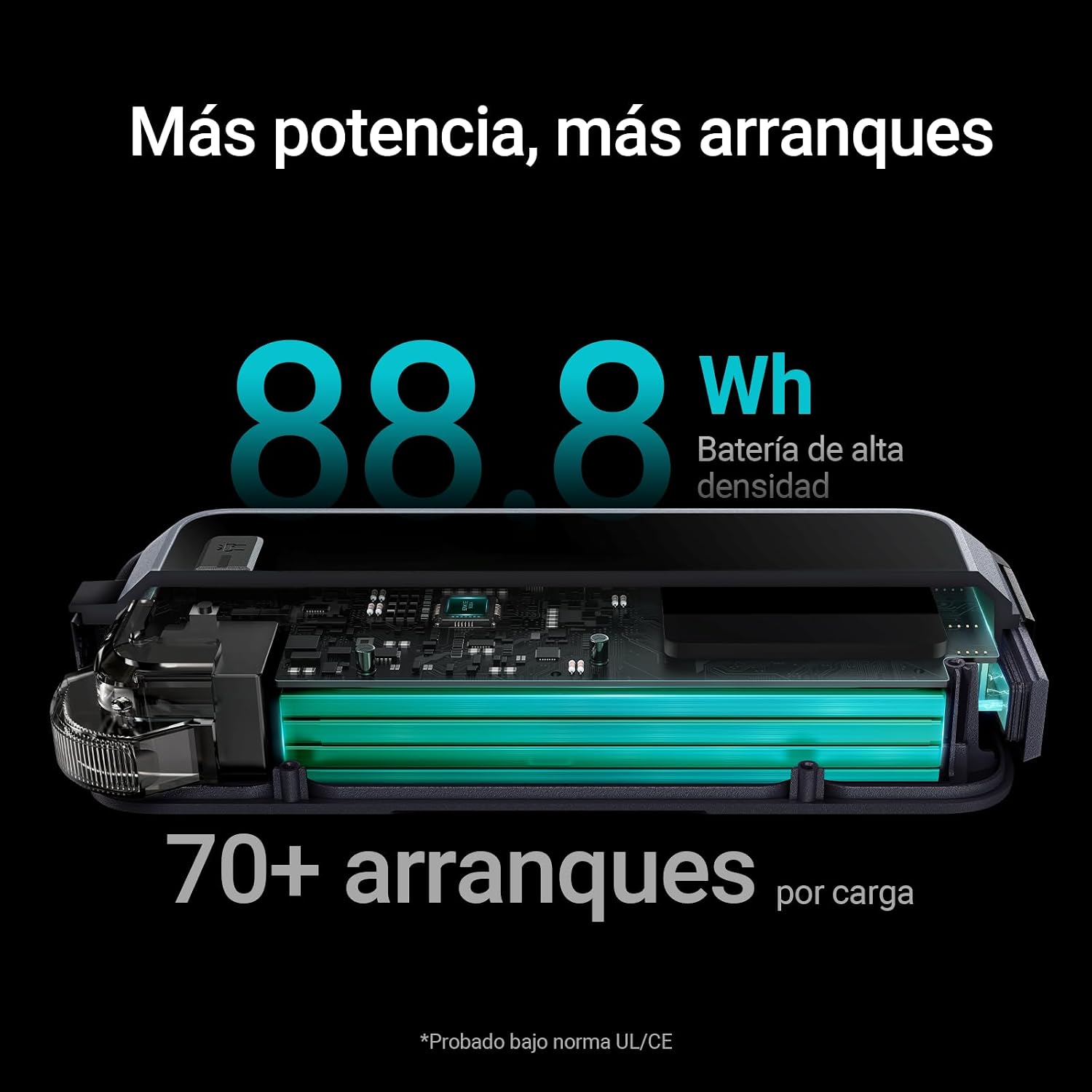 Thumbnail 3 de Hulkman Alpha Max 2500A 88.8Wh: avviatore auto portatile pronto per l’inverno