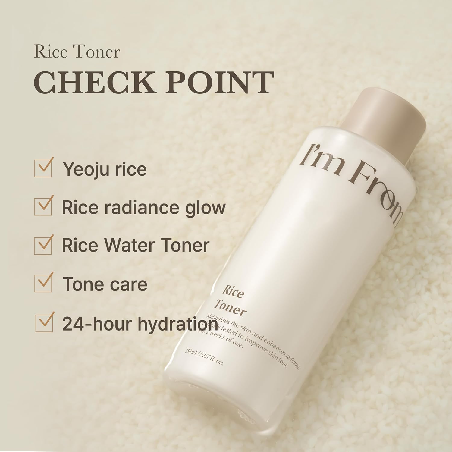 Thumbnail 6 de I'm From Rice Toner: Korea Glow Milky Rice Toner