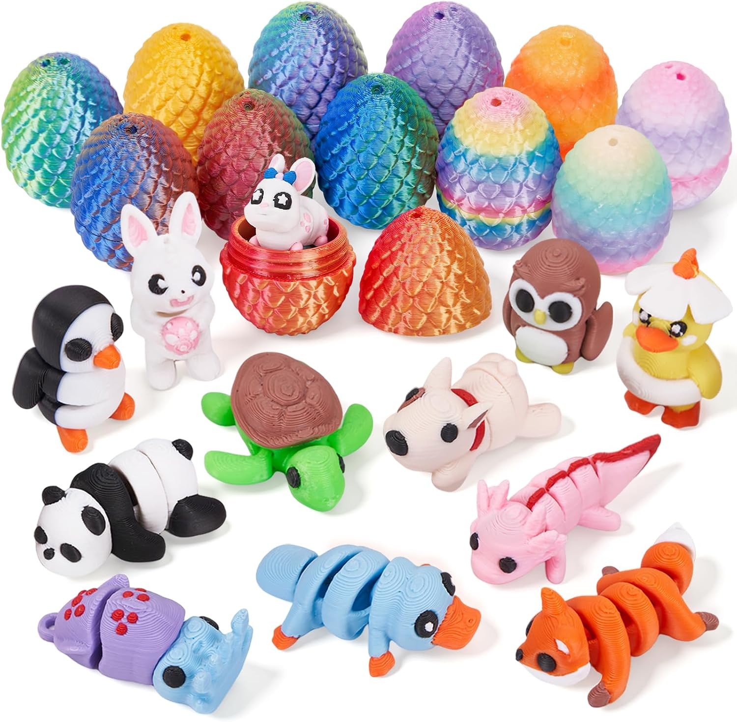 Thumbnail 6 de 18Pcs dragon egg mini figures A1