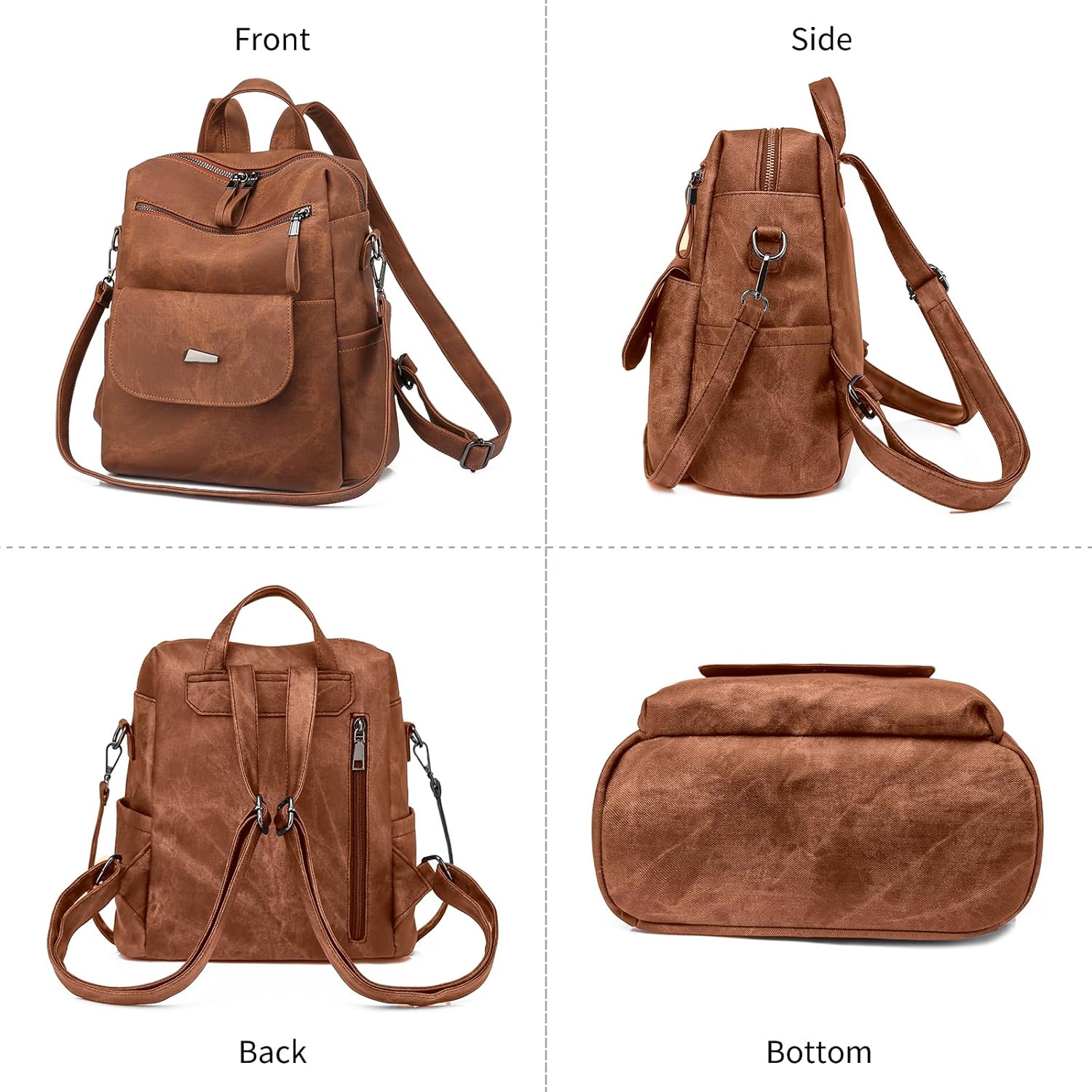 Detalle de Puwuzixi Women Backpack 11.8in lightweight