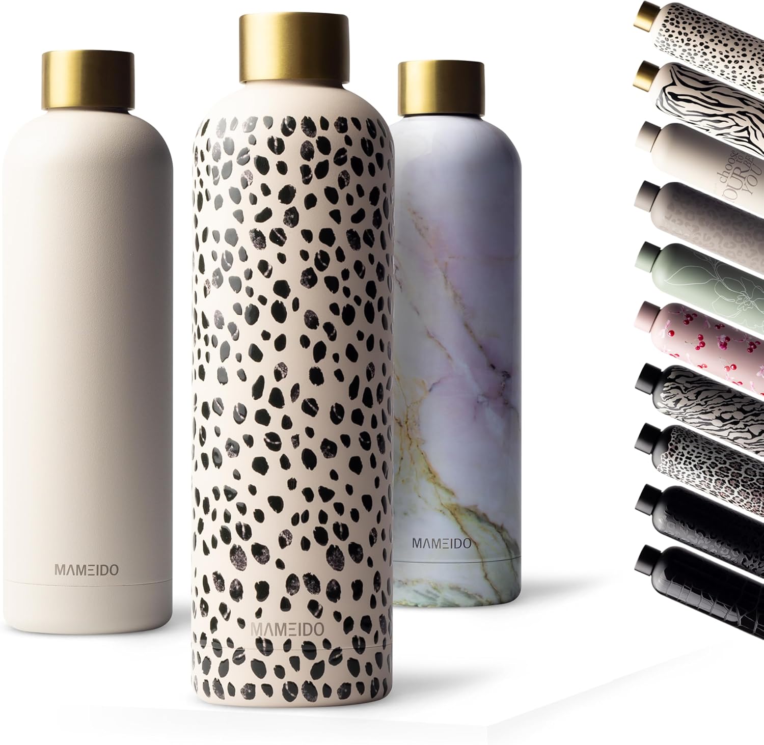 Thumbnail 6 de MAMEIDO Gourde isotherme 750 ml en inox « Femme Fatale » (double paroi, étanche, sans BPA)