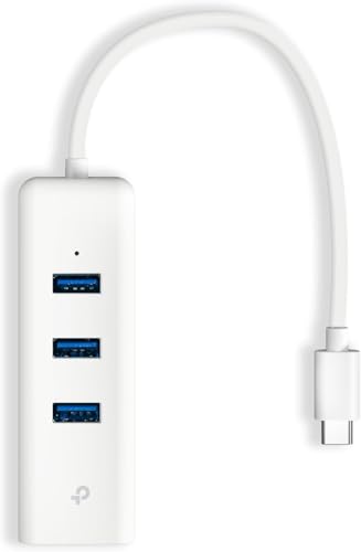 Thumbnail 1 de TP-Link UE330C Hub USB-C 3 puertos USB-A y Ethernet