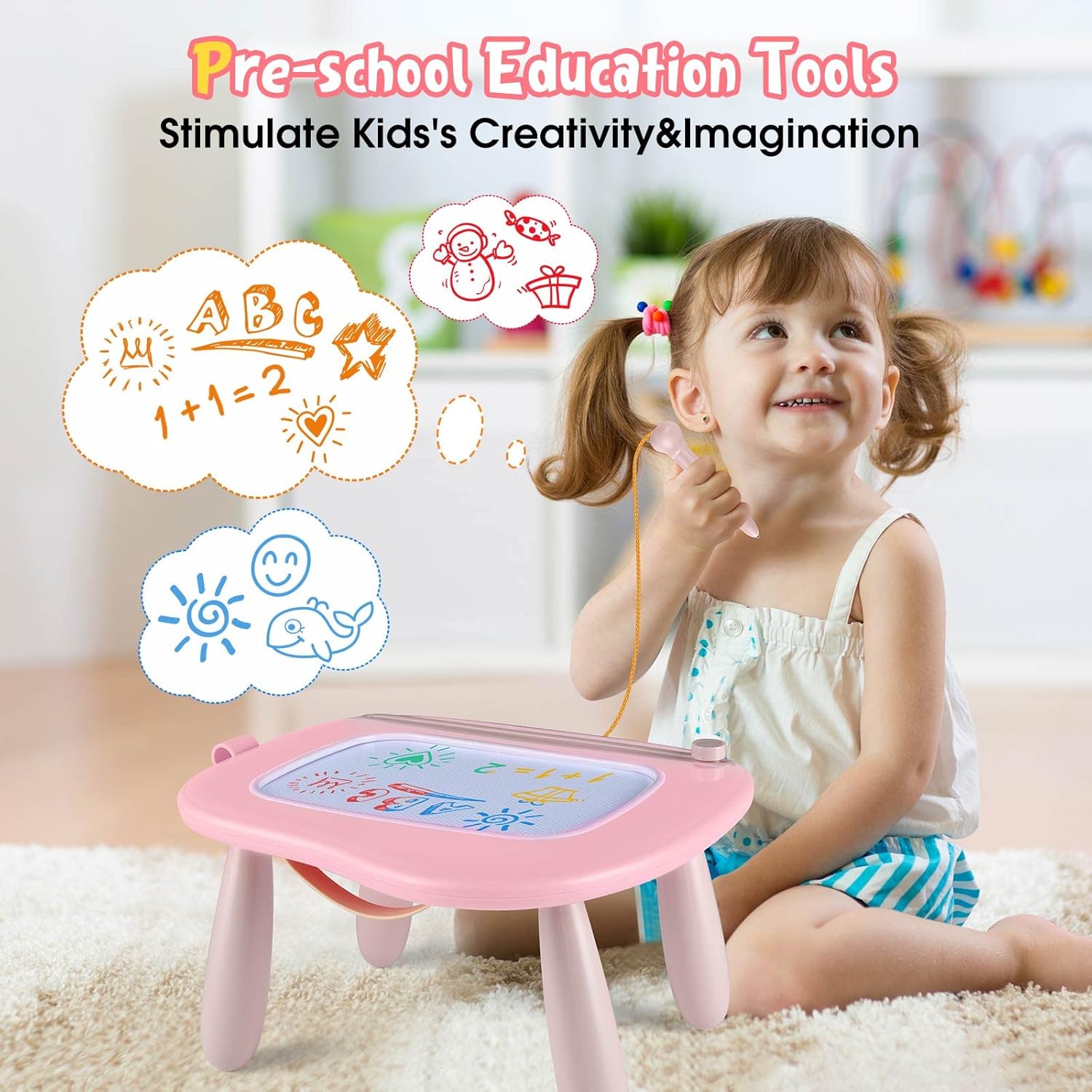 Thumbnail 6 de Smasiagon Pizarra Magnética Infantil 1-3 Años 🎨