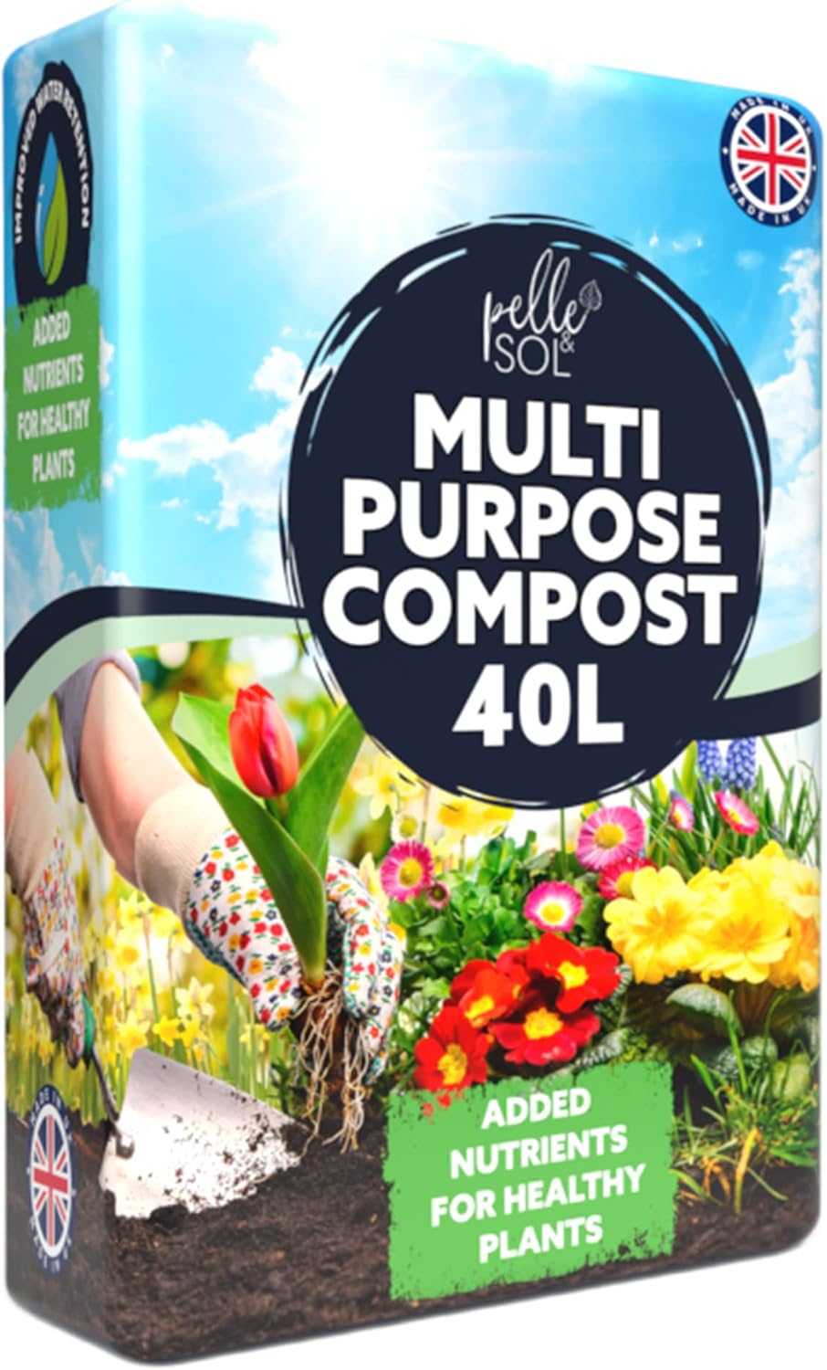 Detalle de Pelle & Sol 40L Multi Purpose Compost