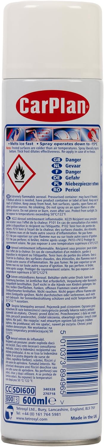 Detalle 2 de CarPlan Blue Star dégivreur 600 ml