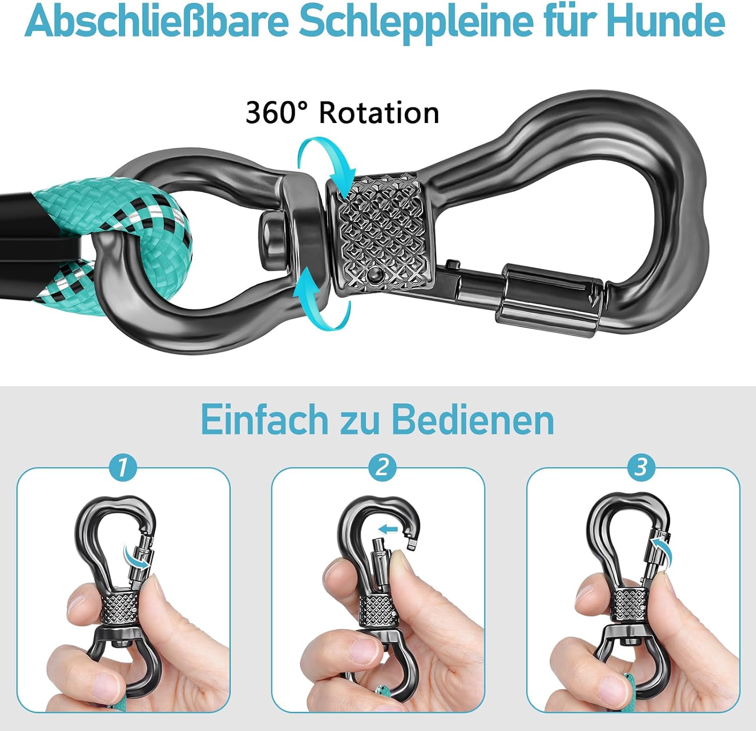 Detalle 2 de Schleppleine für Hunde X XBEN, 25 m