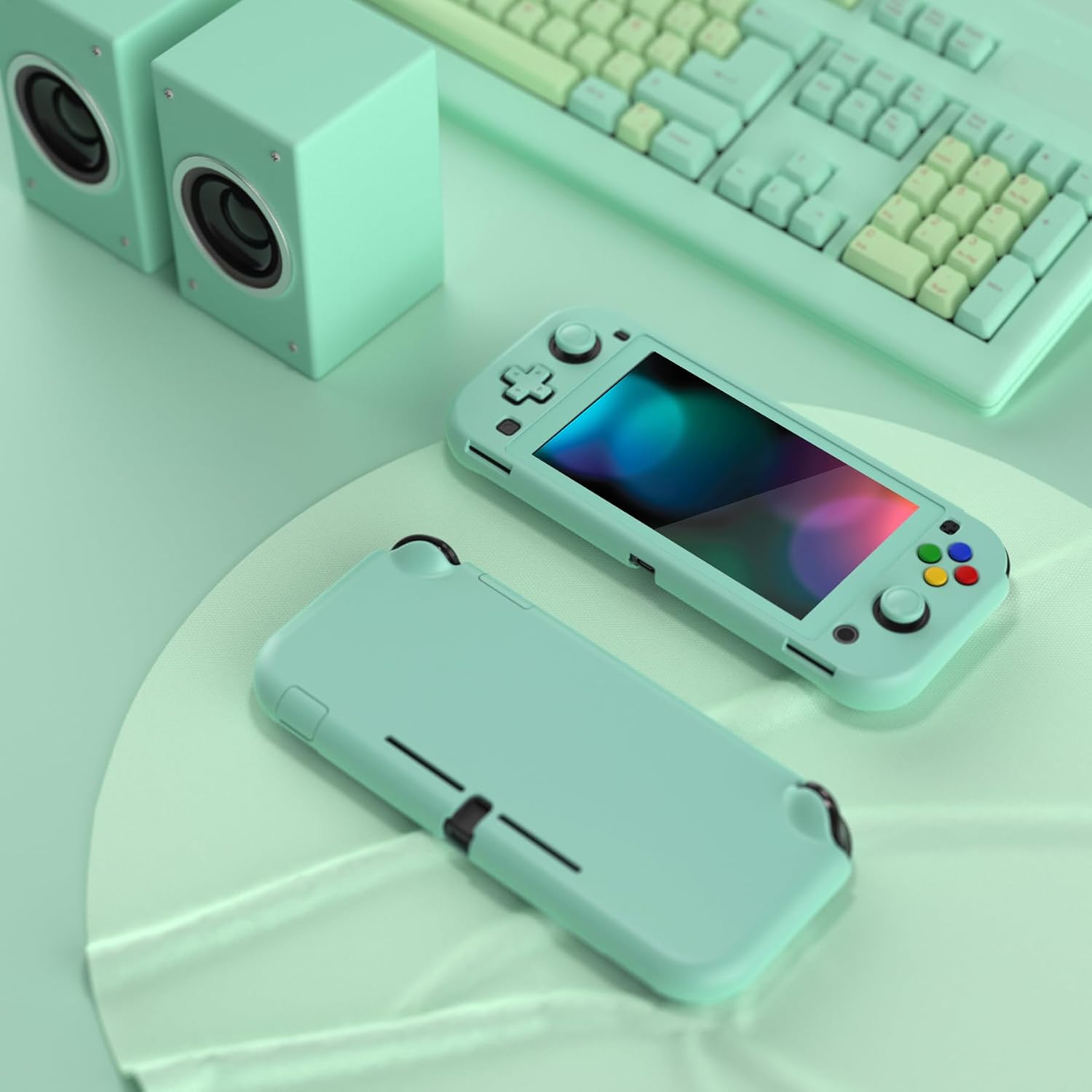 Detalle de eXtremeRate PlayVital grip case for Nintendo Switch Lite