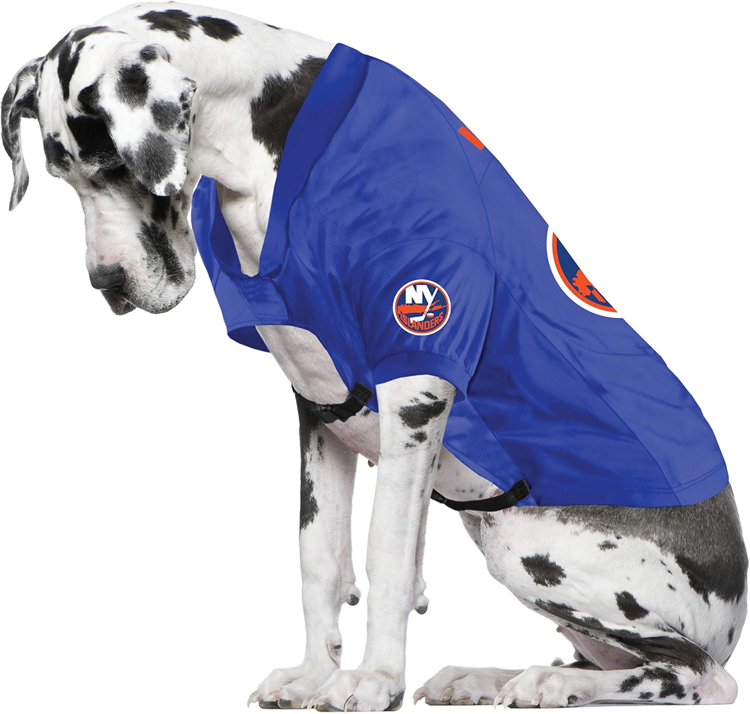 Detalle de Littlearth NHL Anaheim Ducks Stretch Pet Jersey for Dogs