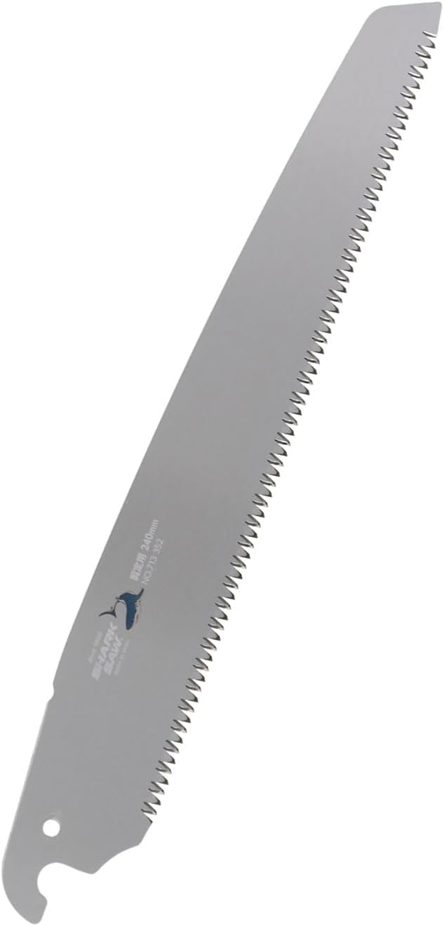 Detalle de 高儀 シャークソー 替刃 240mm 剪定鋸用 クリアコート仕上げ