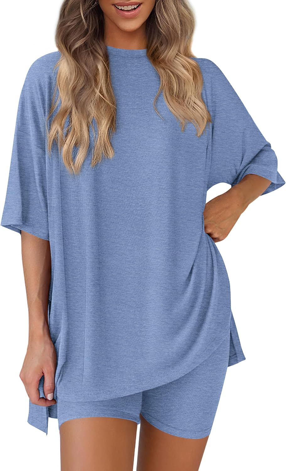 Thumbnail 6 de PRETTYGARDEN 2-Piece Lounge Set 2026, Oversized Shirt