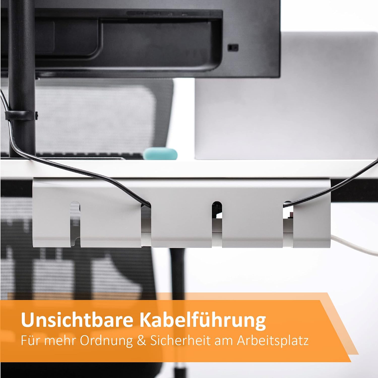 Detalle 2 de Stilemo Kabelmanagement am Schreibtisch 43 cm