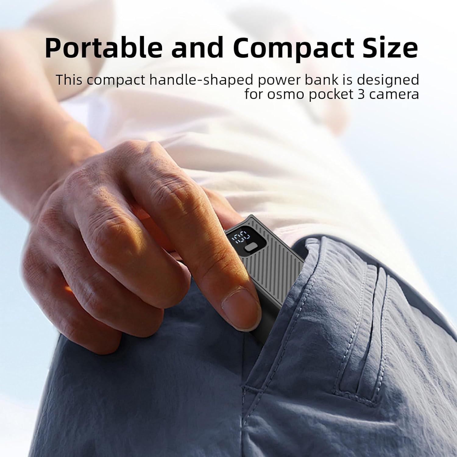 Thumbnail 4 de YONHUIZI Upgrade Akku-Griff Pocket 3