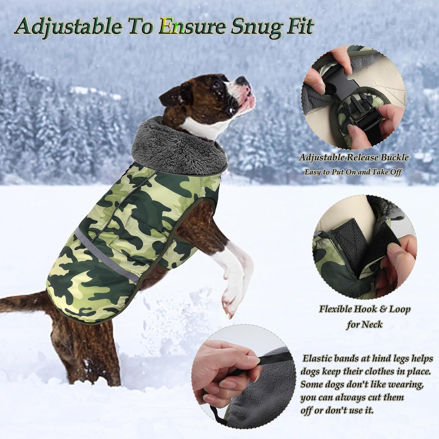 Detalle de Dogcheer Dog Coat, Size S
