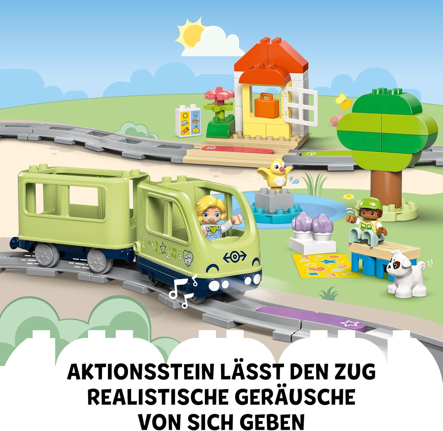 Thumbnail 4 de LEGO DUPLO 10427 Interaktive Abenteuer-Eisenbahn