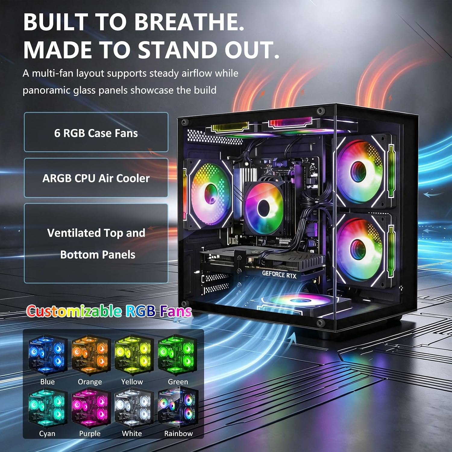 Detalle 2 de Gaming PC with RTX 3060 Ti
