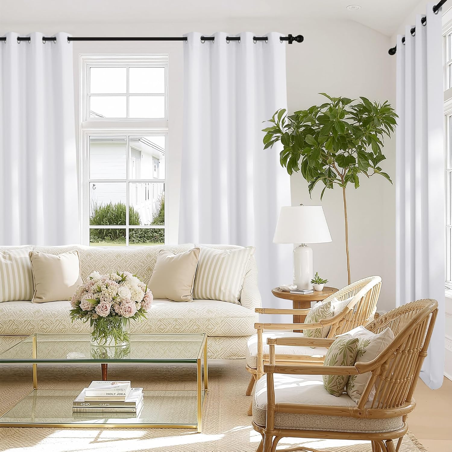 Thumbnail 1 de NICETOWN Blackout Curtains, 90-Inch
