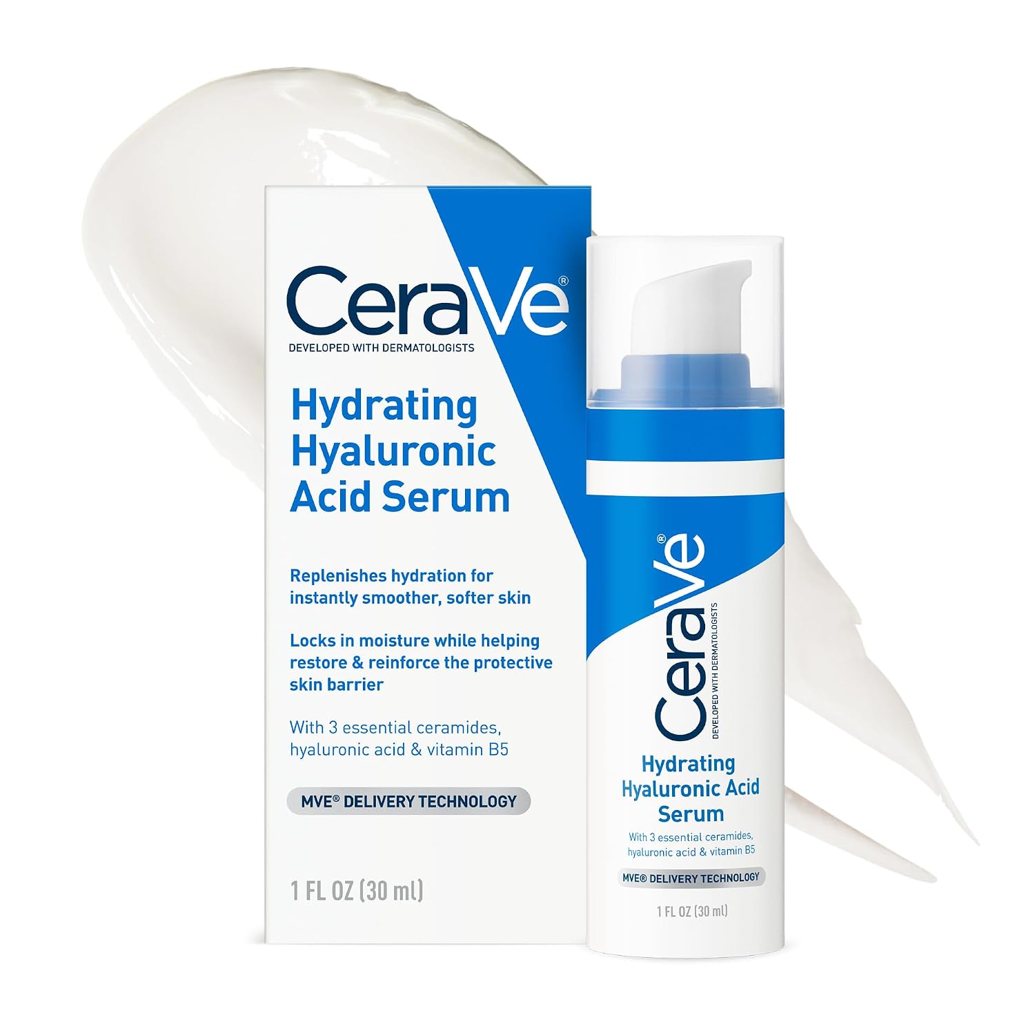 Detalle de CeraVe Hyaluronic Acid Serum 1 oz
