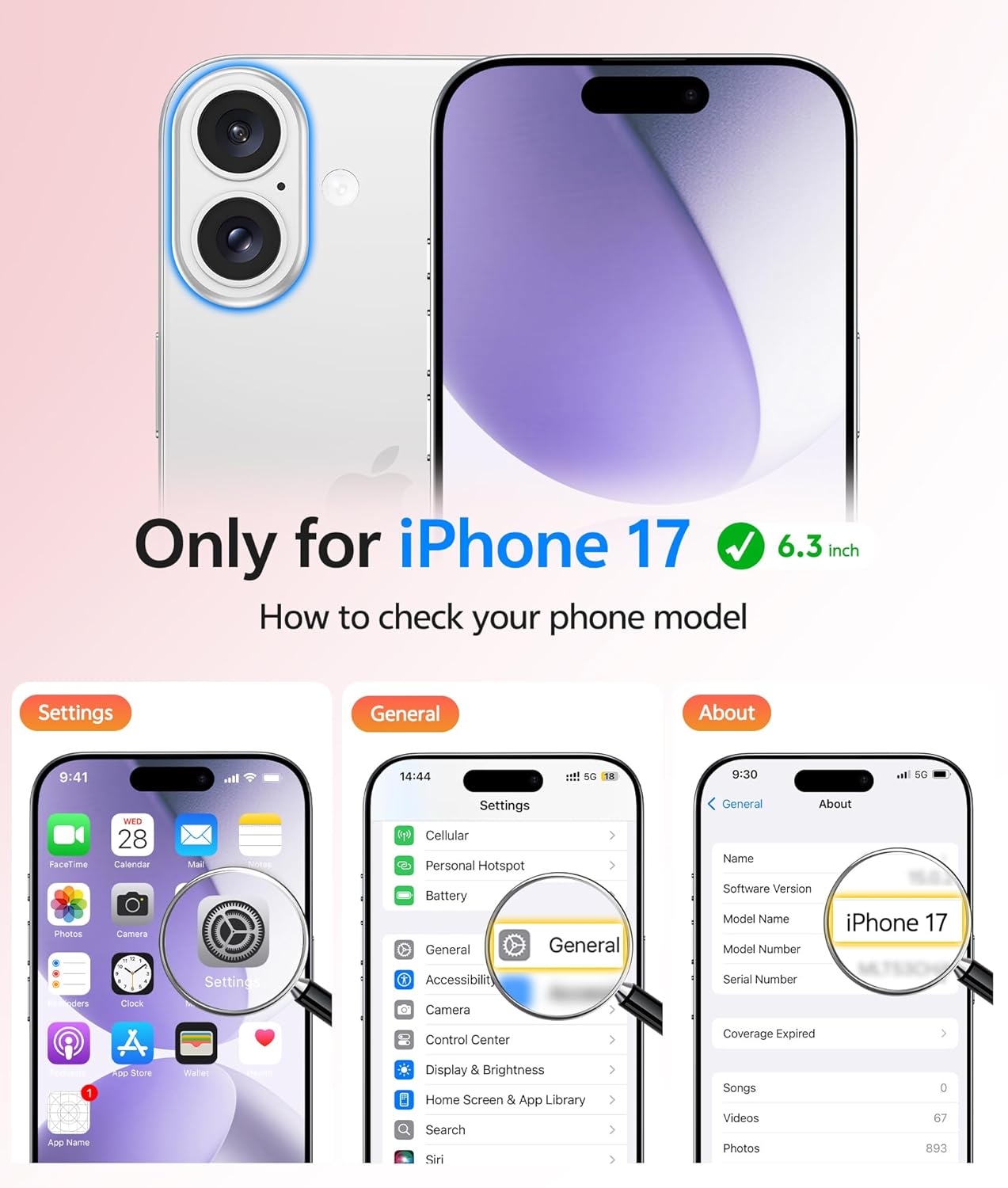 Detalle 2 de FNTCASE for iPhone 17 Translucent Matte Case