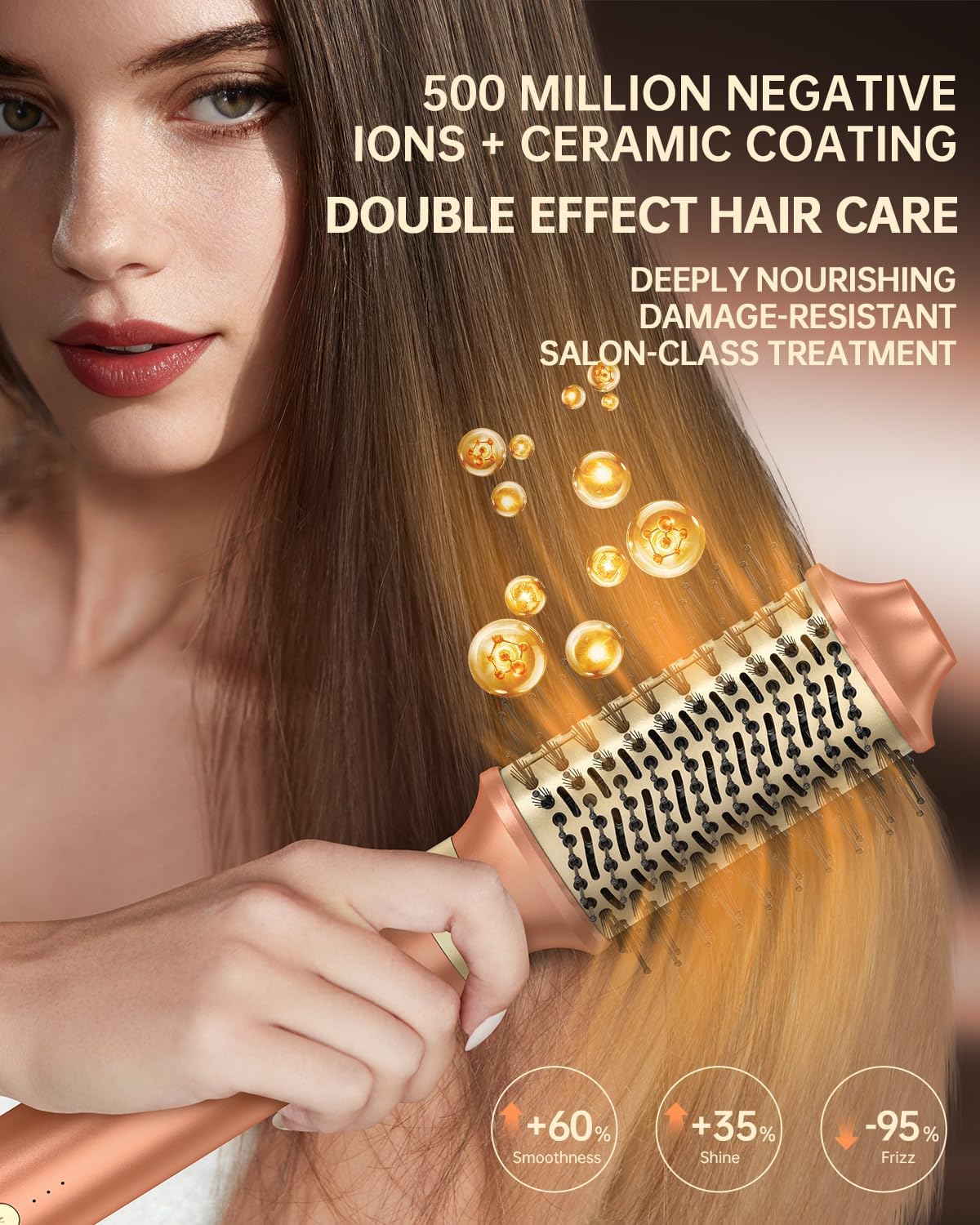 Detalle de webeauty Doppia Tensione 7 in 1 Multistyler con phon, spazzola, piastra, diffusore e 2 arricciacapelli (100–240 V)