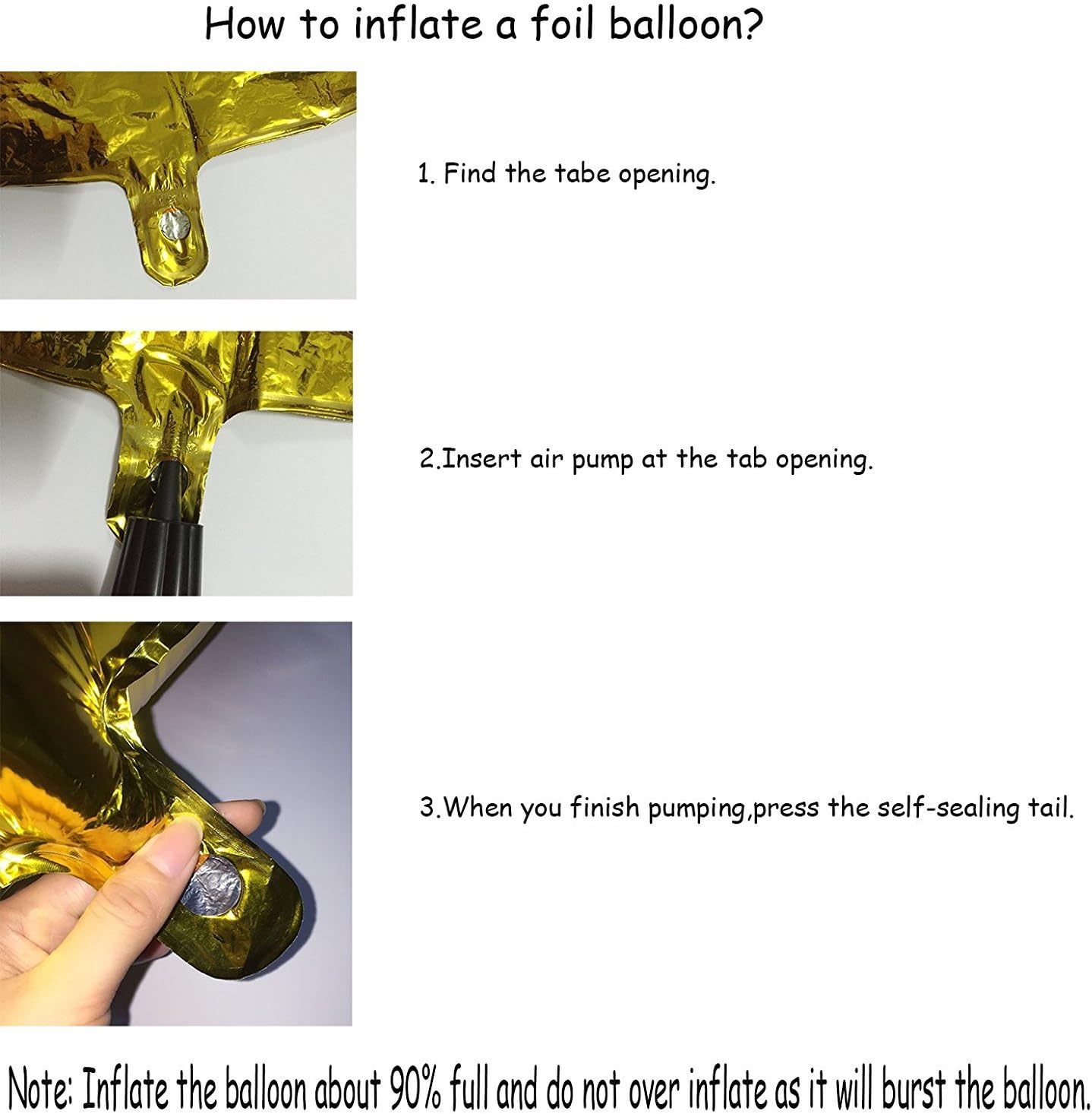 Detalle de GOER Number 2 Foil Balloons 42 inch