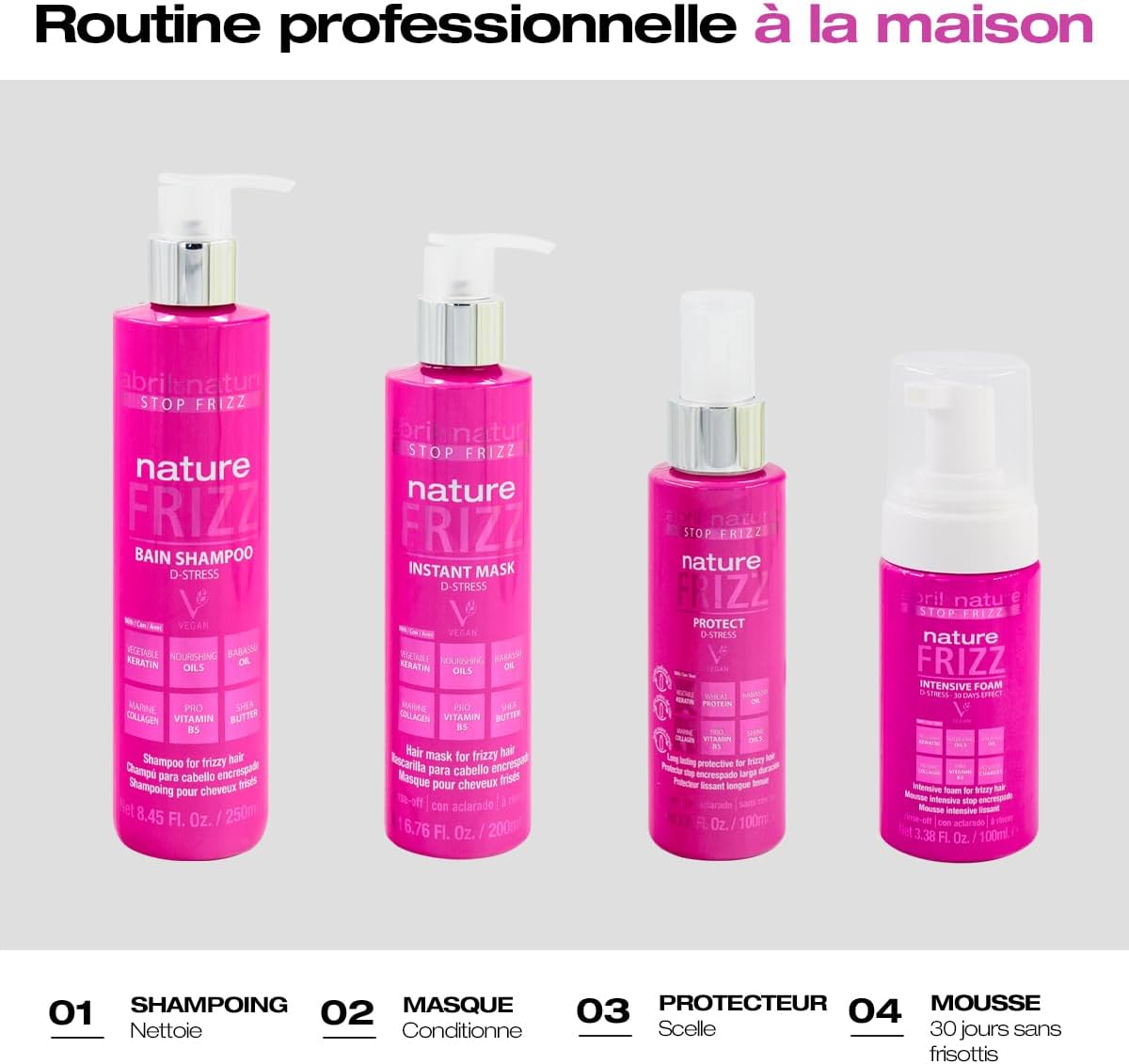 Thumbnail 5 de abril et nature Masque Capillaire Nature Frizz 1000 ml