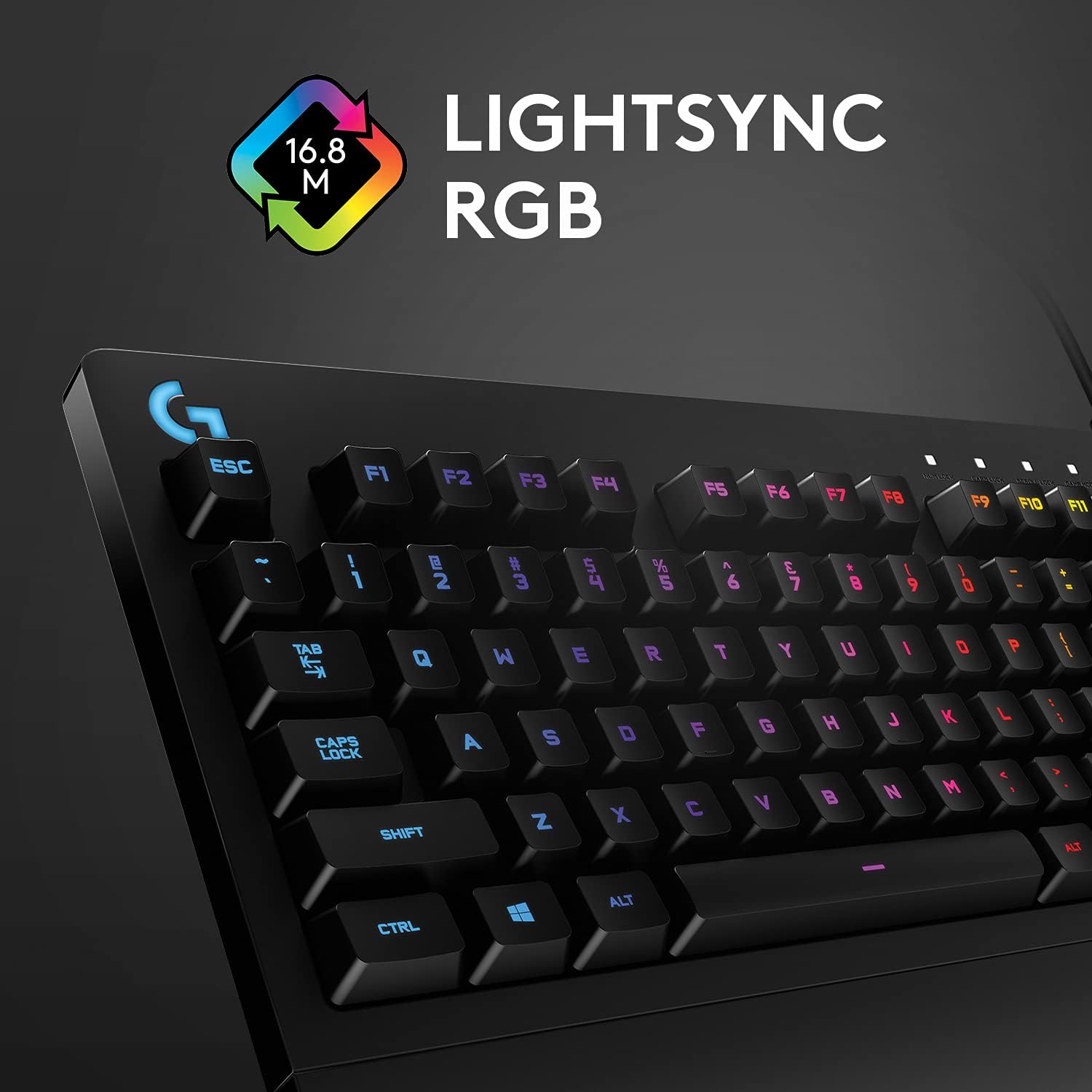 Detalle 2 de Logitech G G213 Prodigy Gaming-Tastatur RGB