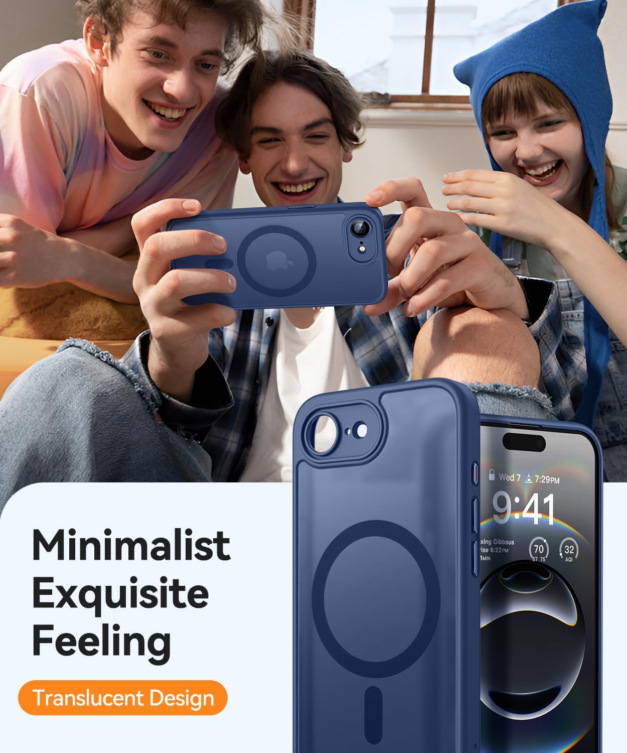 Thumbnail 6 de CANSHN Magnetic iPhone 16e Case 6.1 inch