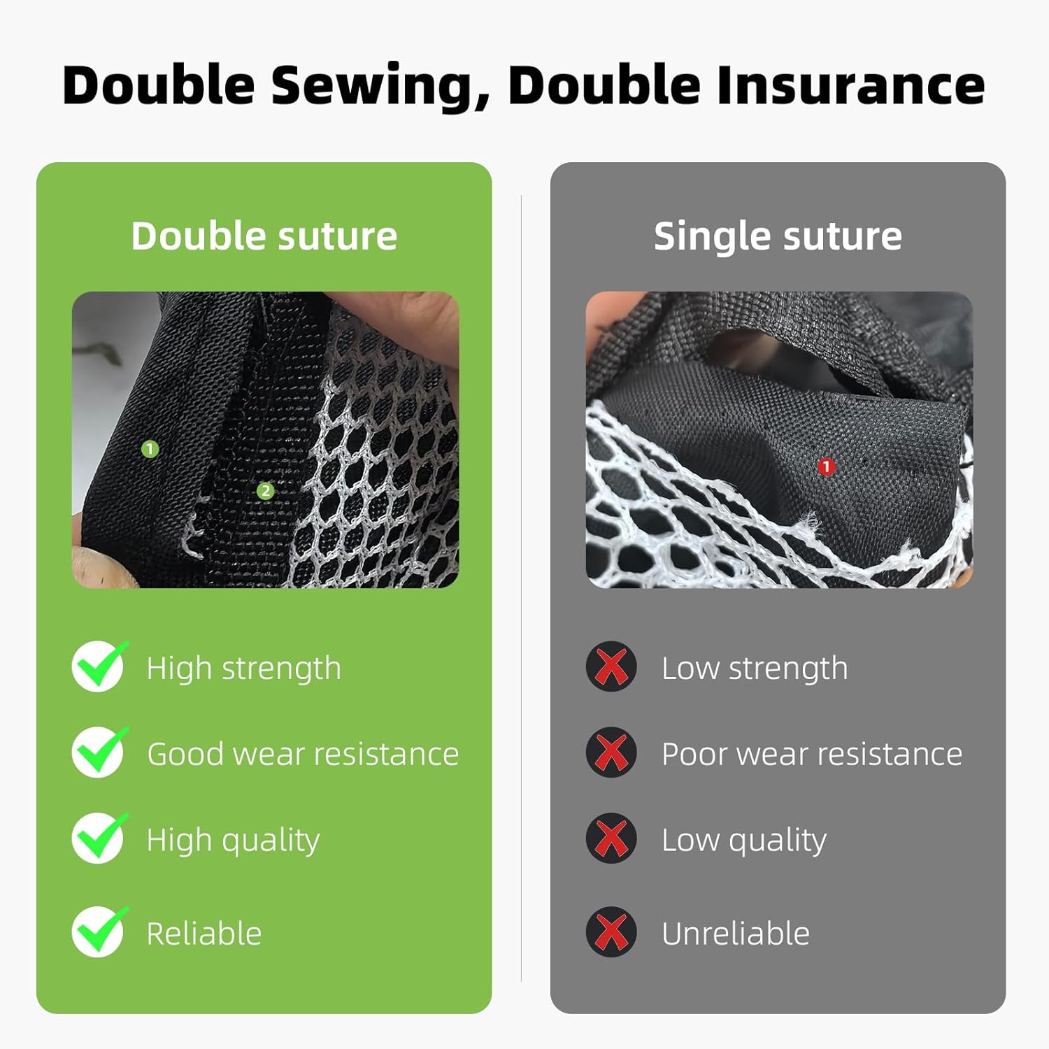 Thumbnail 3 de Golf Net Upgraded All-in-One 10x7ft Practice Net with Tri-Turf Mat and Portable Bag