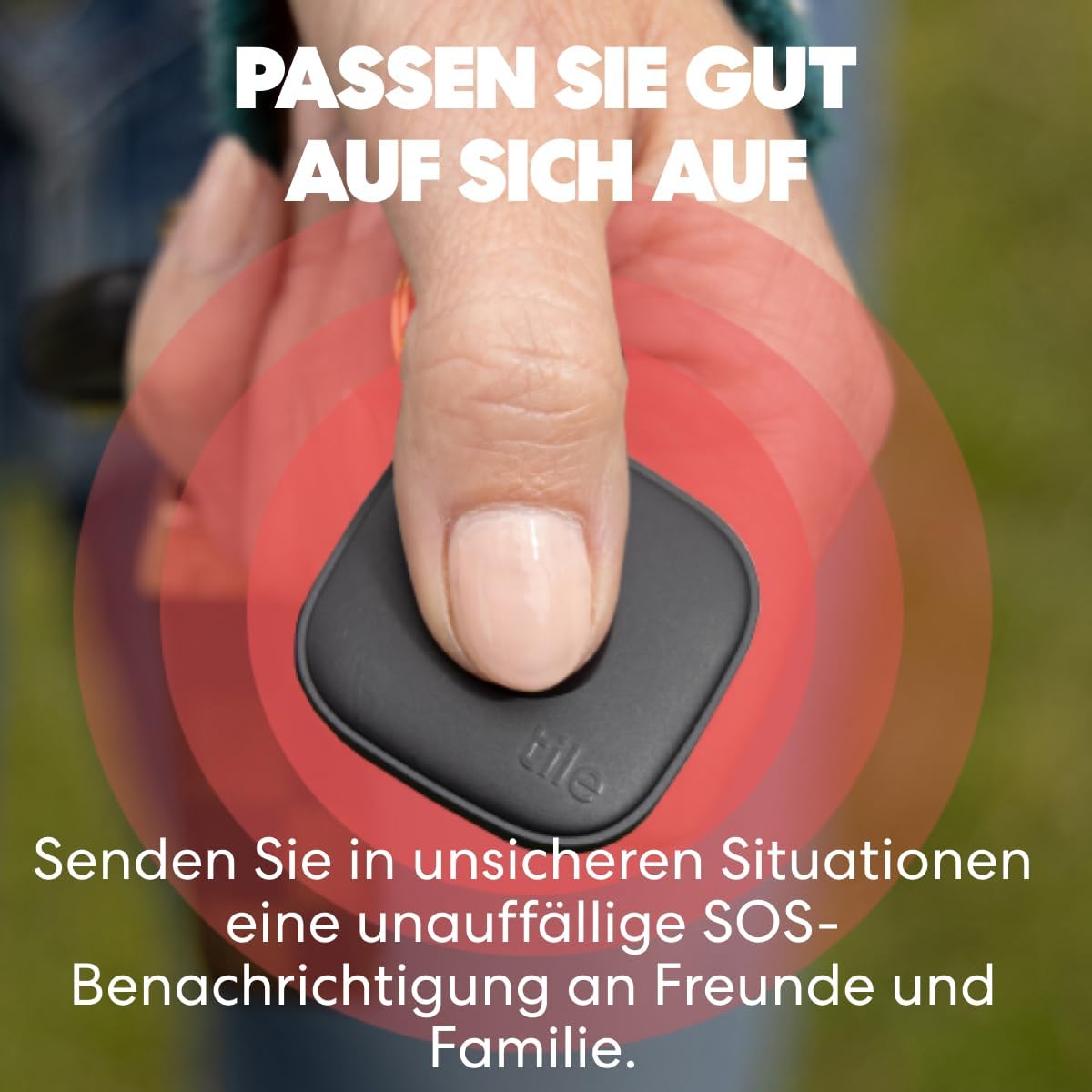Thumbnail 5 de Life360 Tile Starter Pack – Bluetooth-Tracker im 2er-Pack (Schwarz) für Schlüssel, Geldbörse & Co.