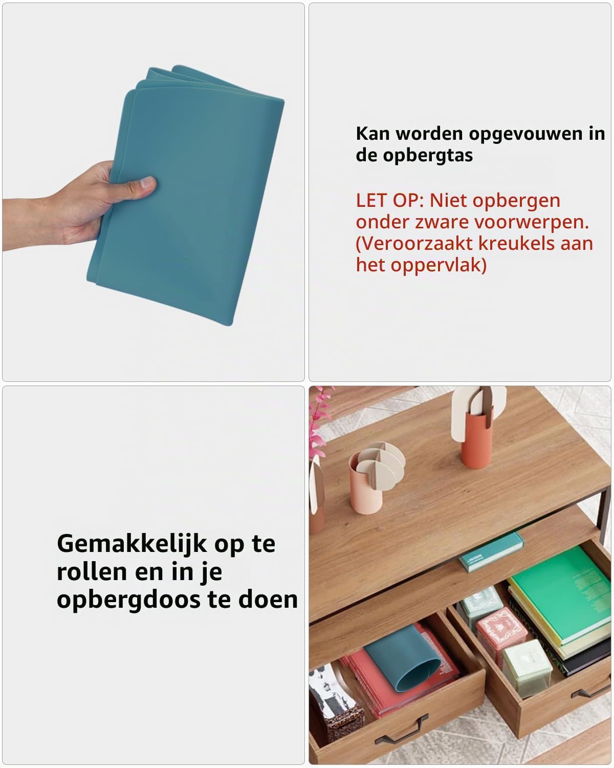 Thumbnail 4 de Xespis siliconen knutselmat 70 x 50 cm voor epoxyhars, antislip