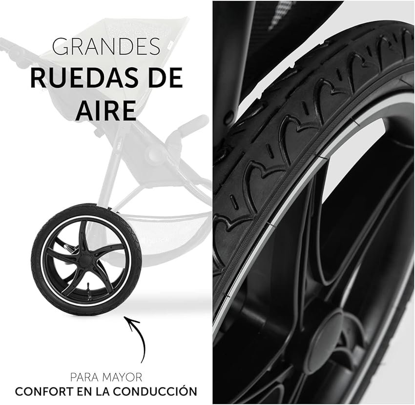 Detalle 2 de Hauck Runner 2 Silla paseo 25 kg, UV 50+