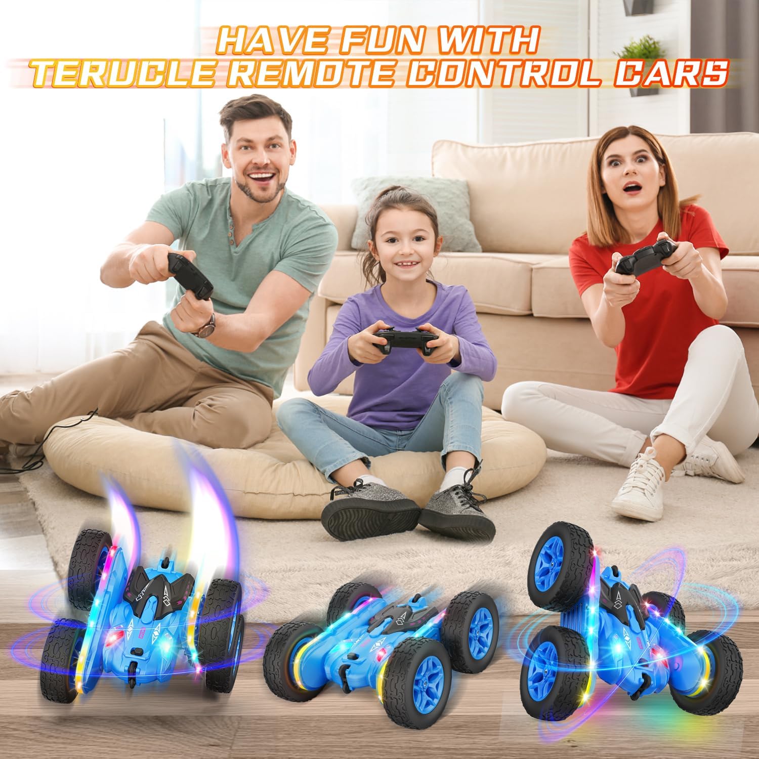Thumbnail 4 de Terucle Remote Control Car 4WD stunt truck
