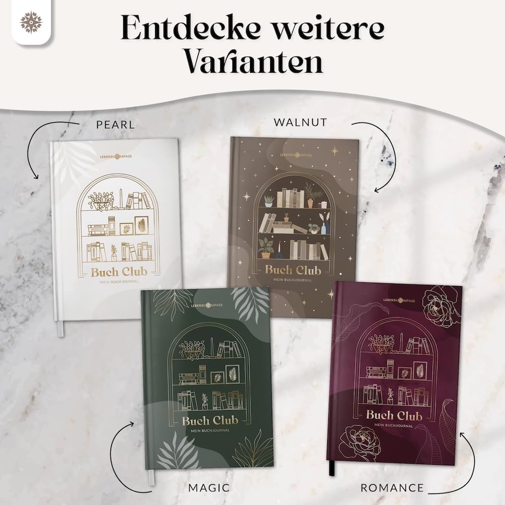 Thumbnail 6 de Lebenskompass Buchclub SAPHIR Lesetagebuch