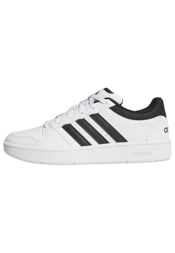 Detalle de adidas Men's Hoops Classic Shoes (FTWR White/Core Black/Orbit Grey) – 6 UK