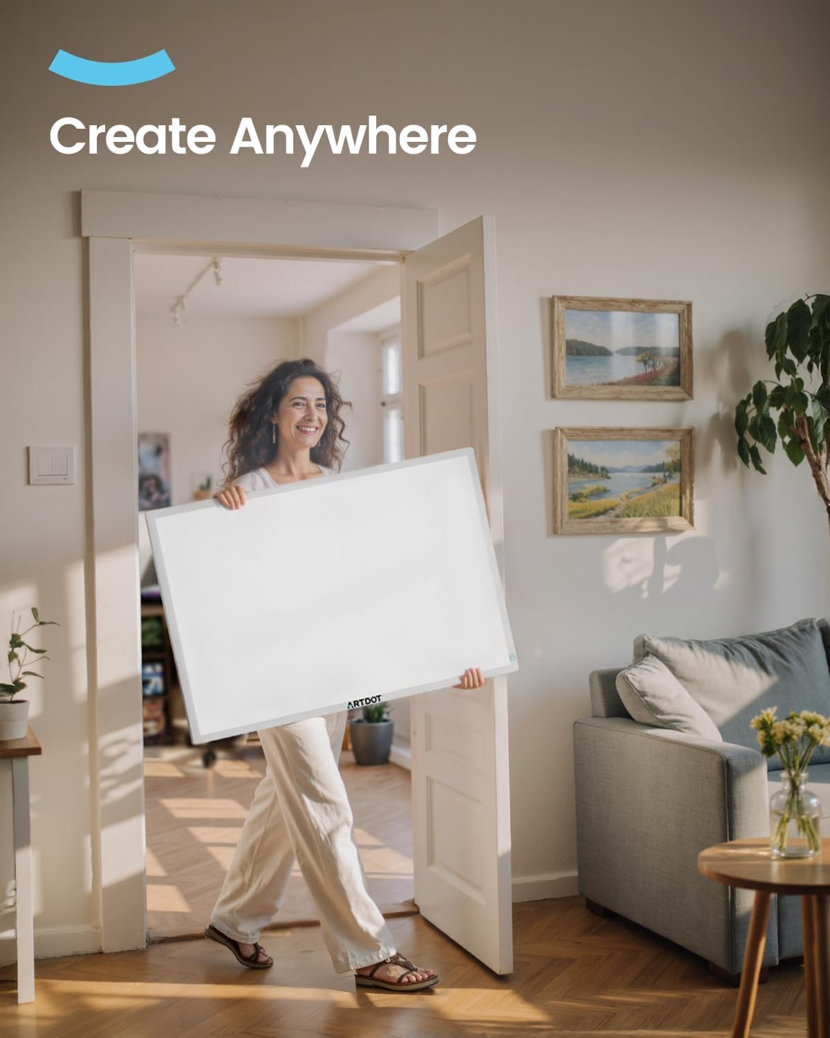 Thumbnail 5 de ARTDOT Leuchttisch A1 Helligkeitsstufen für Diamond Painting 🎨