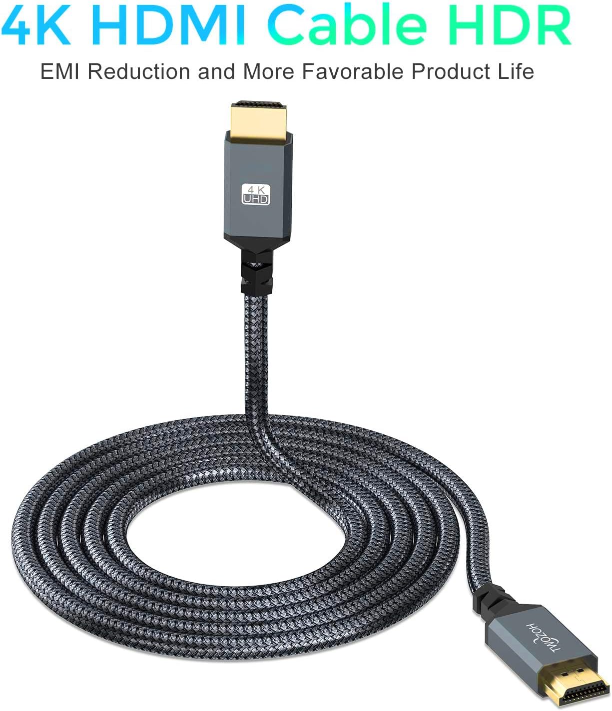 Thumbnail 1 de Twozoh Cable HDMI 4K 10M