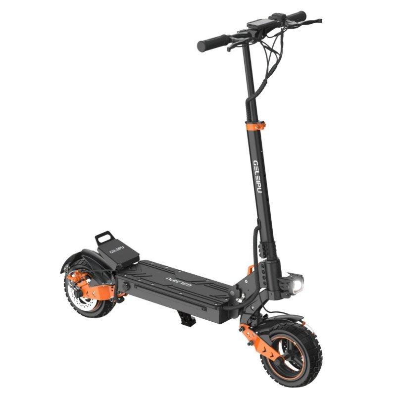 Detalle de Geliepu Z1 1200W: patinete eléctrico con 60 km de autonomía y ruedas 10