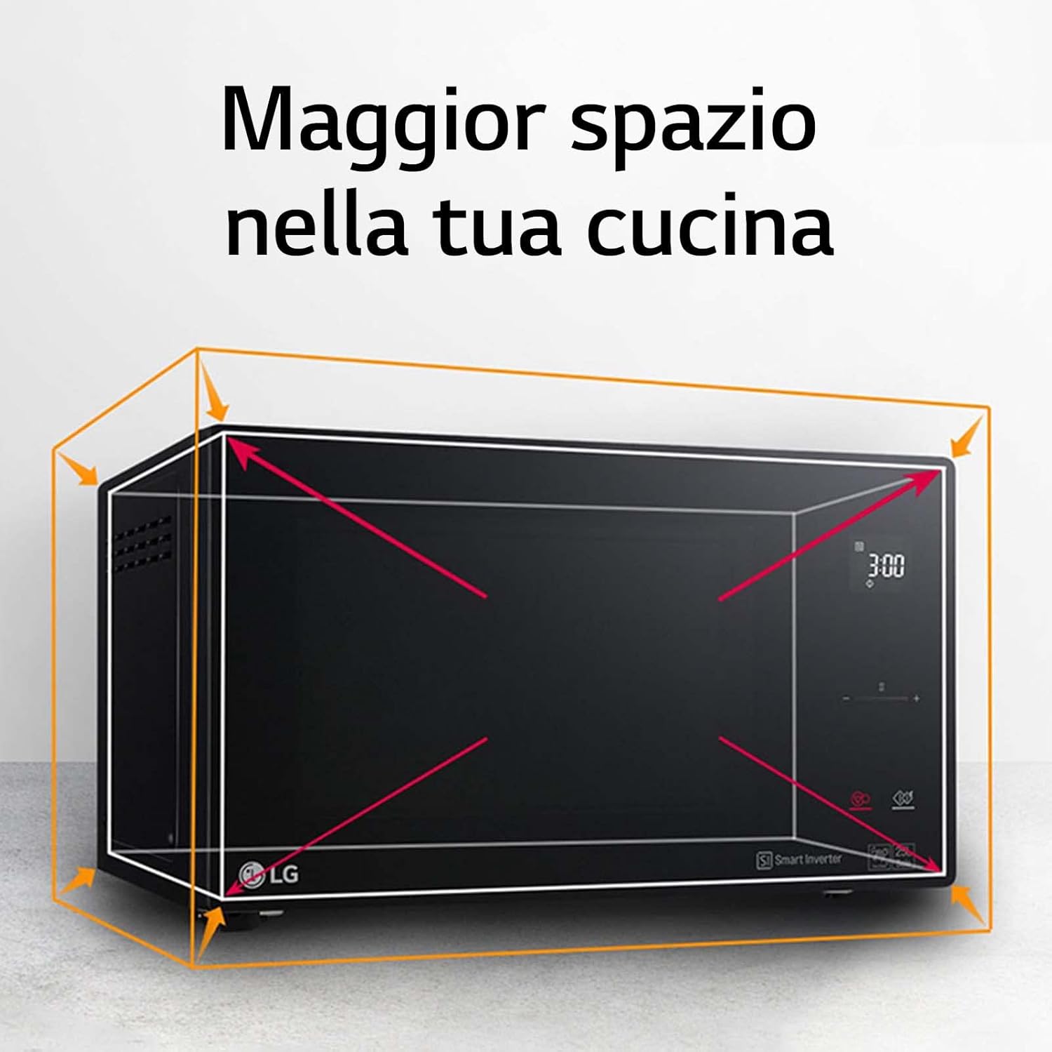 Thumbnail 4 de LG MH6336GIB forno microonde 23 L