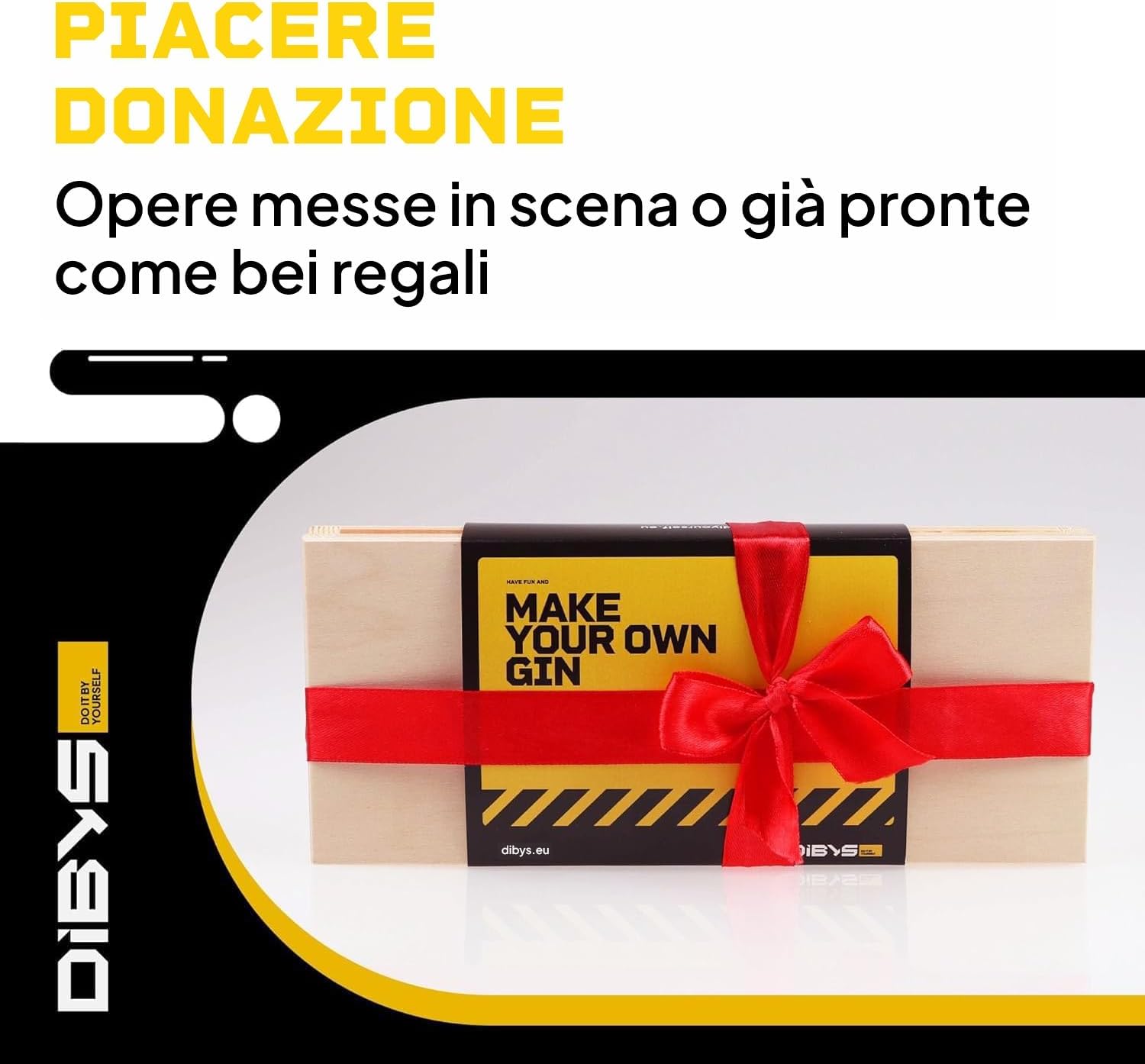 Thumbnail 5 de DIBYS Mini Kit Gin Botanico fai-da-te con 12 spezie naturali, carte ricetta e scatola in legno