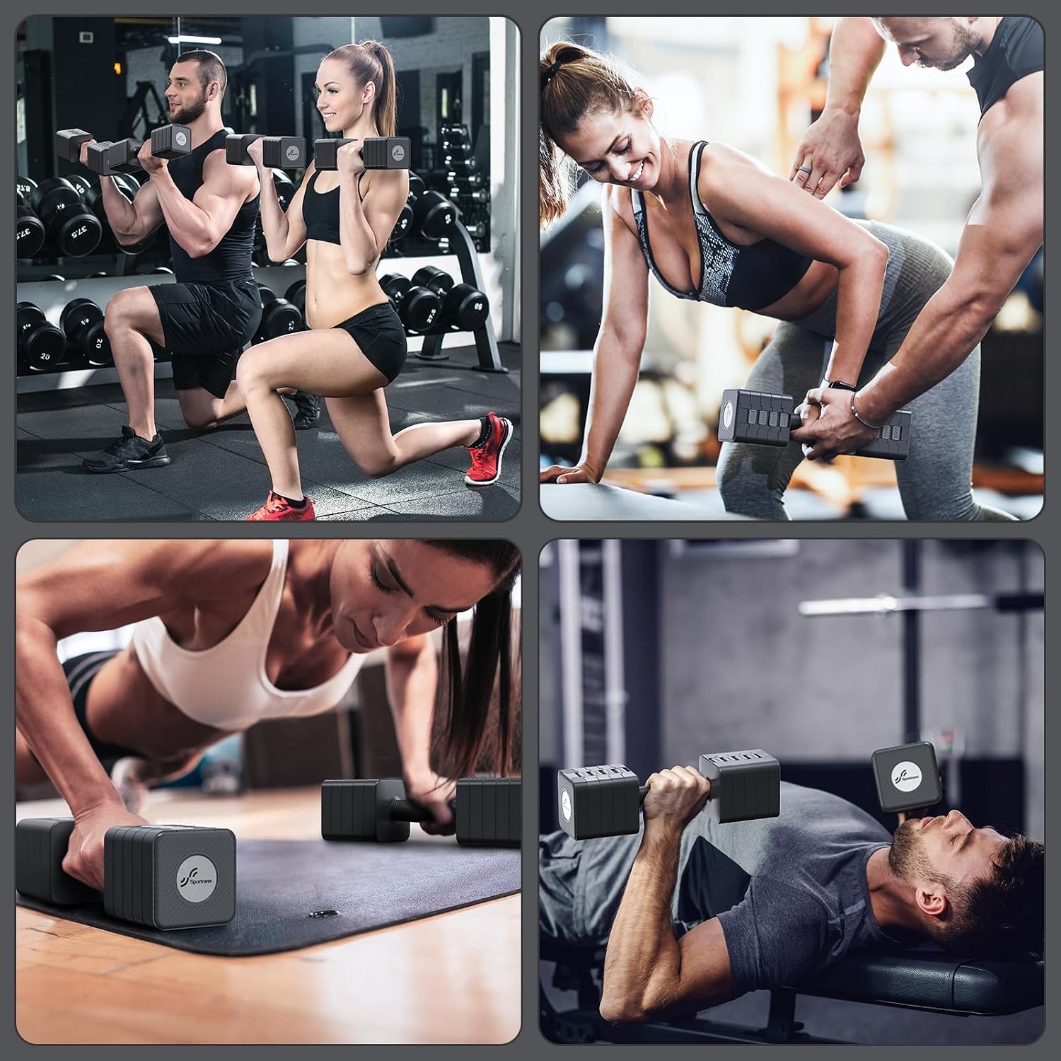 Thumbnail 6 de Sportneer verstellbare Hanteln 5-in-1 10 kg