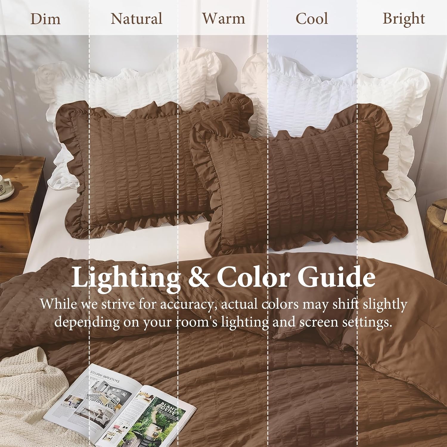 Thumbnail 6 de JOLLYVOGUE Comforter Set, Twin/Twin XL