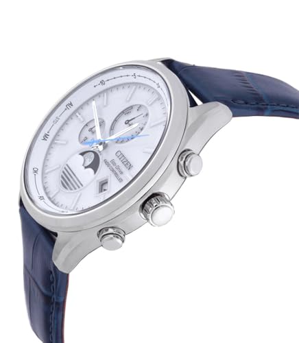 Detalle 2 de Citizen Herren Multi Zifferblatt Eco-Drive Armbanduhr – Quarz Solarbetrieben, 42 mm
