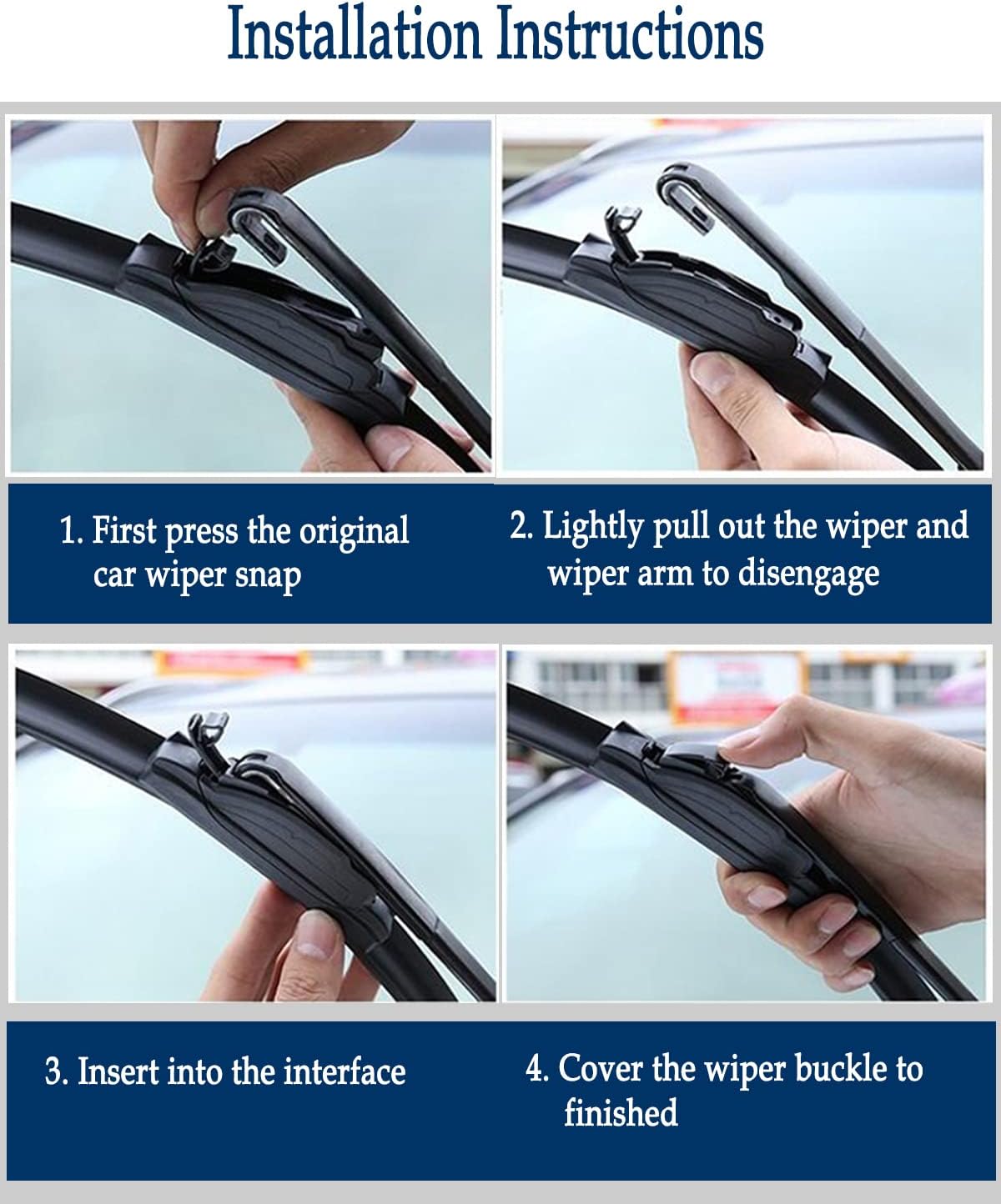 Thumbnail 5 de sctioansn Windshield Wipers 26"