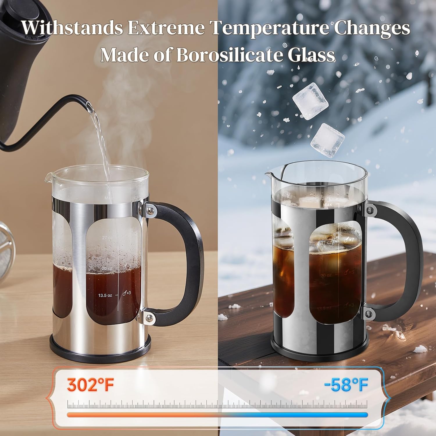Thumbnail 4 de Veken French Press 34oz