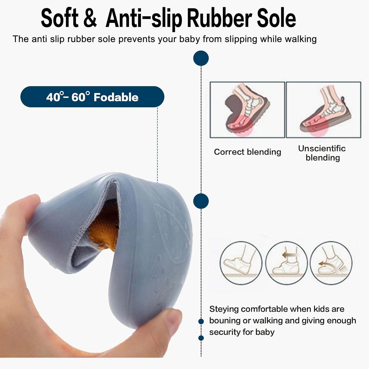 Thumbnail 2 de Baby First Walking Shoes Anti Slip Slippers