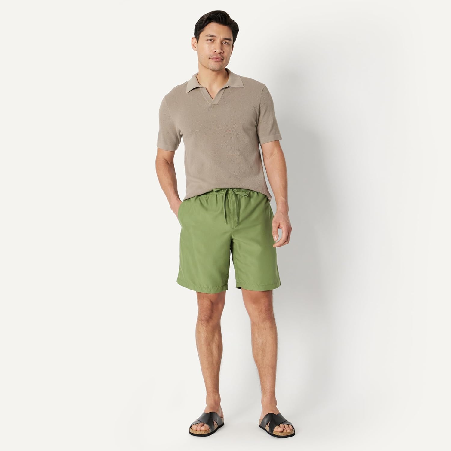 Thumbnail 2 de Amazon Essentials Herren Badeshorts mit Netzfutter, Taschen und Kordelzug – Beinlänge 22,9 cm