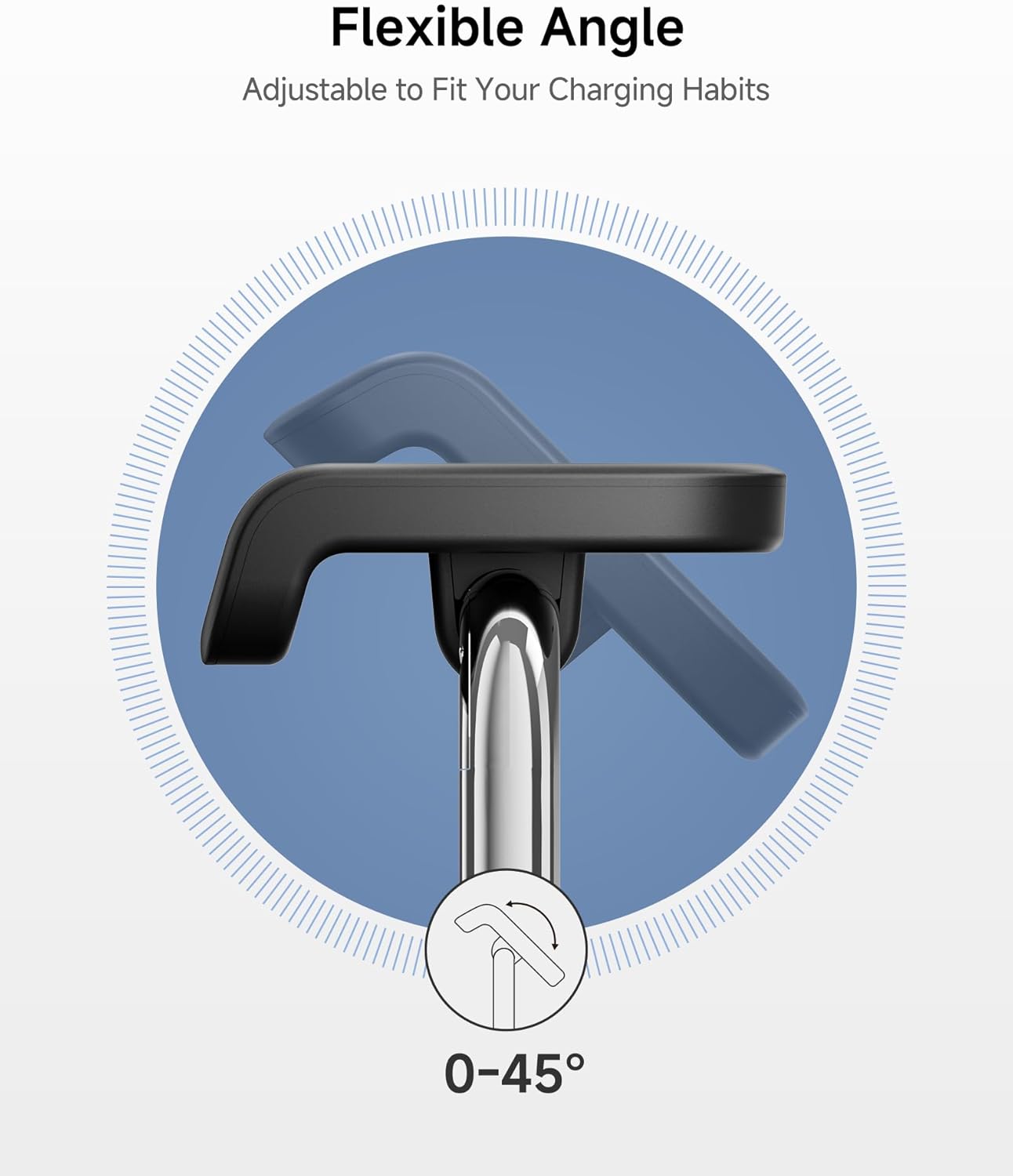 Detalle de SwanScout 505S Black Charging Stand for Samsung Galaxy Watch models