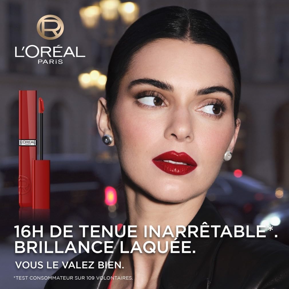 Detalle 2 de L'Oréal Paris Laque Resistance Rouge Poppy