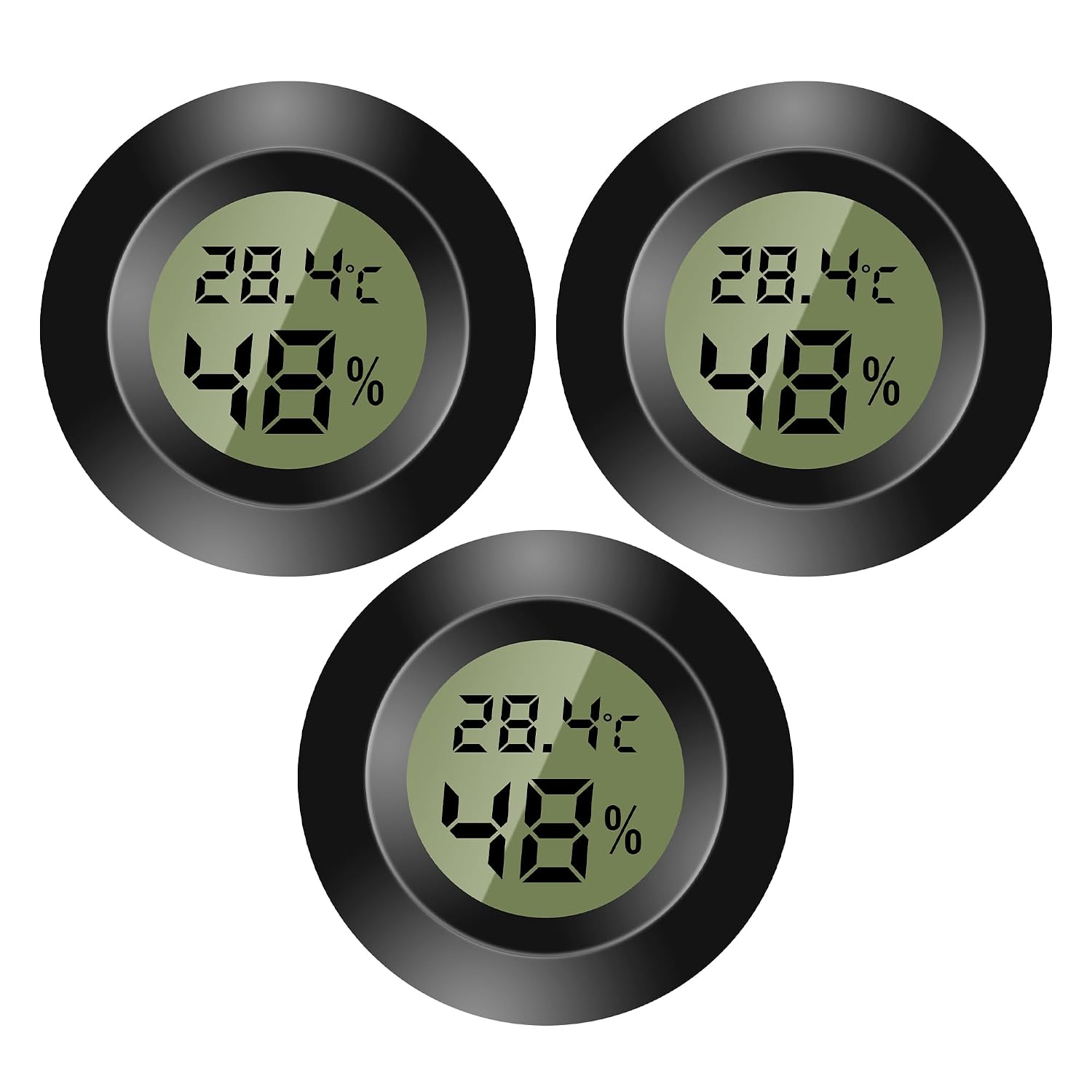 Detalle de Mini termometro igrometro 3 pezzi 🌡